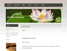 Tablet Screenshot of mangomassagesoi24.com